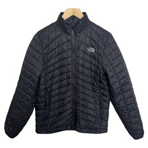 The North Face Thermoball Jacket Full Zip Boys Size Large/14-16 Black